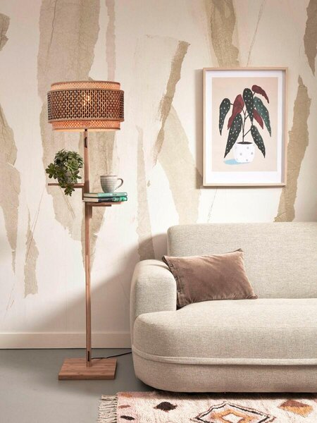 STOJACIA LAMPA, 40/160 cm Good & Mojo - Online Only bytové doplnky, Online Only