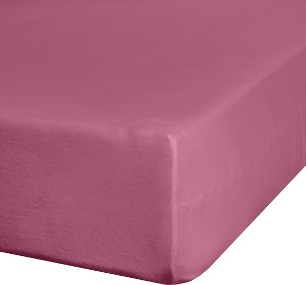 BAVLNENÉ PRESTIERADLO S GUMOU ADELA 120X200X25 CM RUŽOVÁ
