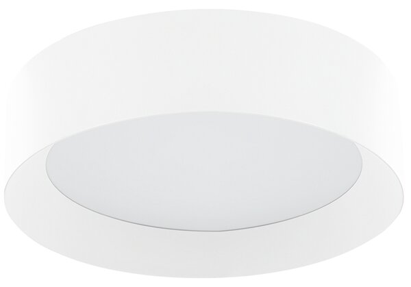 Stropné svietidlo biele kovové akrylové integrované LED svetlo okrúhle dekoratívne moderné osvetlenie