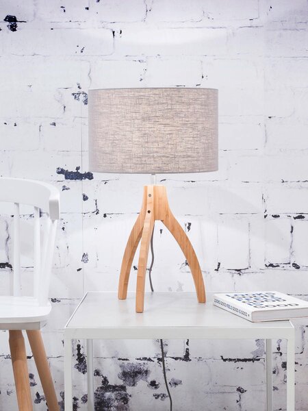 STOLNÁ LAMPA, nástenný stmievač, 36/54 cm Good & Mojo - Online Only bytové doplnky, Online Only