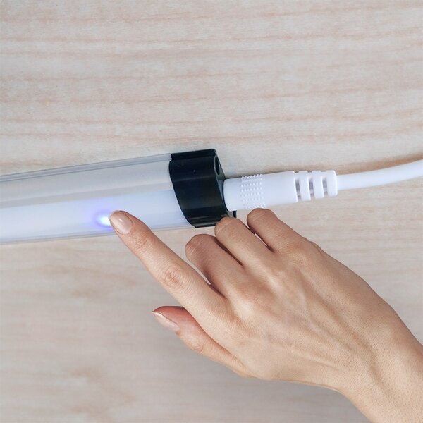 SOLIGHT LED dotykové podlinkové a nábytkové svietidlo stmievateľné, 2x5W, 4100K,2x50cm