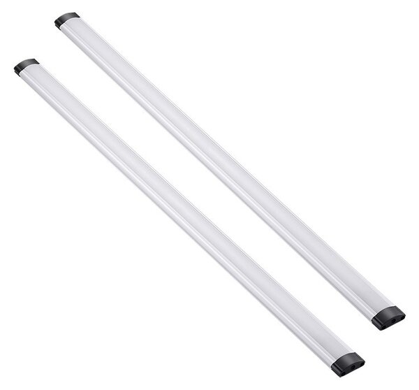 SOLIGHT LED dotykové podlinkové a nábytkové svietidlo stmievateľné, 2x5W, 4100K,2x50cm