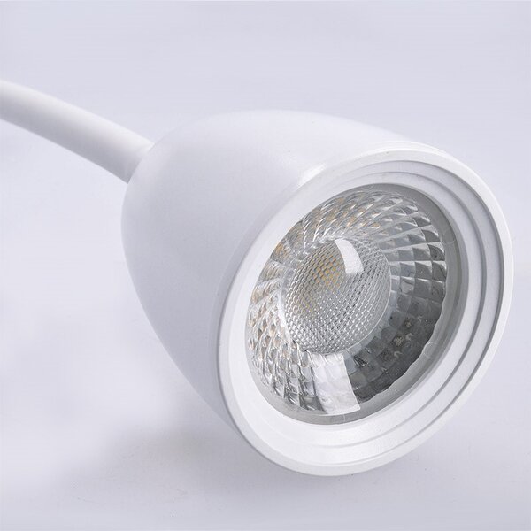 SOLIGHT LED nástenná lampička, stmievateľná, 4W, 280lm, 3000K, biela