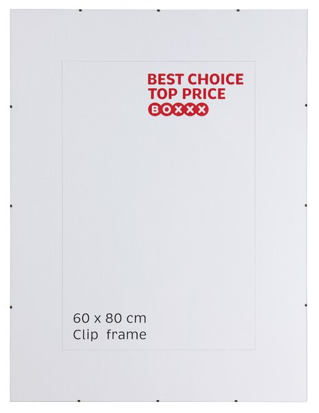 RÁM S KLIPMI, 1, 60/80 cm Boxxx - Rámy na obrazy
