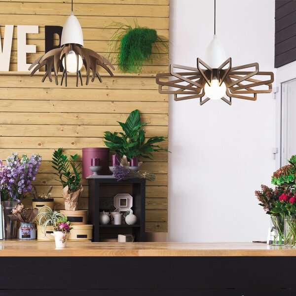 ACA DECOR Závesné svietidlo ALPS, priemer 52 cm
