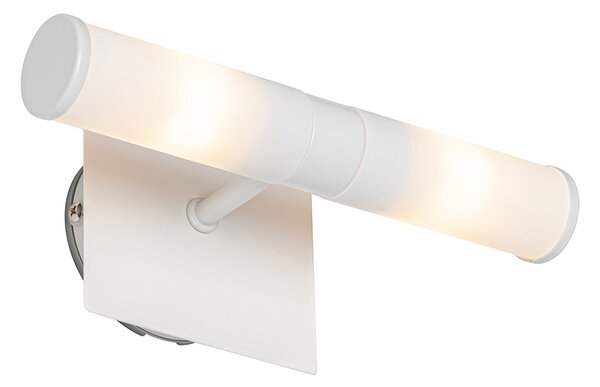 Moderná nástenná lampa do kúpeľne biela IP44 2-svetlá - Bath