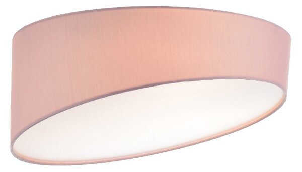 ACA DECOR Stropné svietidlo PABLO max. 3x60W/E27/230V/IP20, kruhové ružové