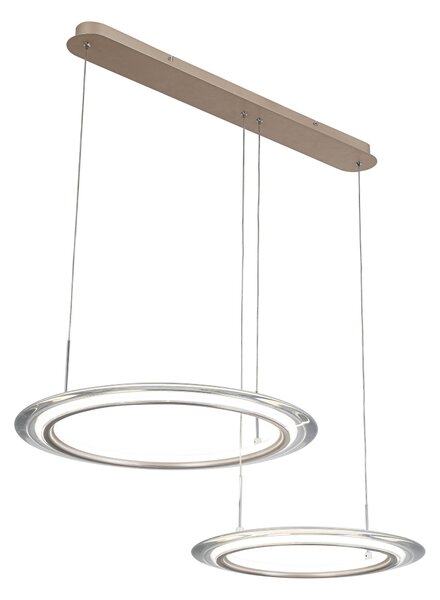 ZÁVESNÉ LED SVIETIDLO, 82/55/150 cm Dieter Knoll - Interiérové svietidlá