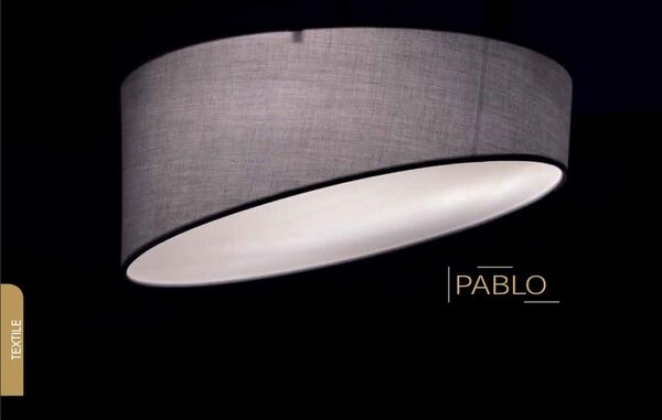 ACA DECOR Stropné svietidlo PABLO max. 3x60W/E27/230V/IP20, kruhové ružové