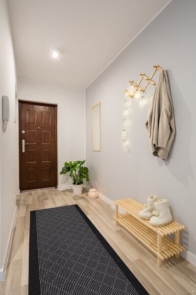 Condor Carpets , Protišmykový behúň na mieru Boulevard 9229, šíre 100 cm, šedá, chodba / predsieň