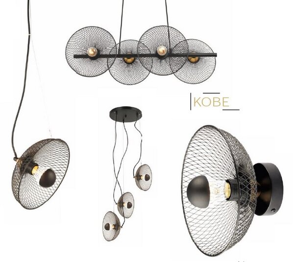 ACA DECOR Nástenné svietidlo KOBE max. 40W/E27/230V/IP20