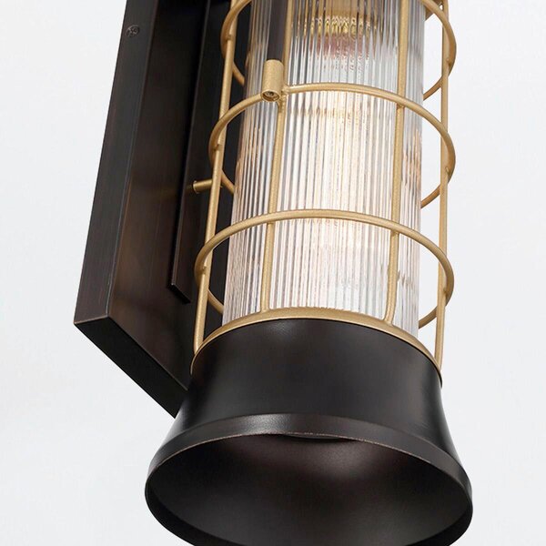 VONKAJŠIE NÁSTENNÉ SVIETIDLO, 41,1/15,3/18,4 cm Elstead Lighting - Vonkajšie osvetlenie
