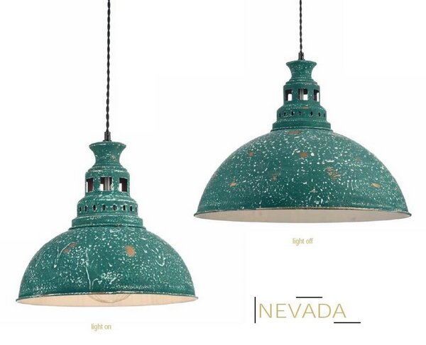 ACA DECOR Závesné svietidlo NEVADA, priemer 35 cm