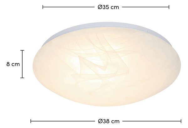 STROPNÉ LED SVIETIDLO, 38/8 cm Boxxx - Interiérové svietidlá