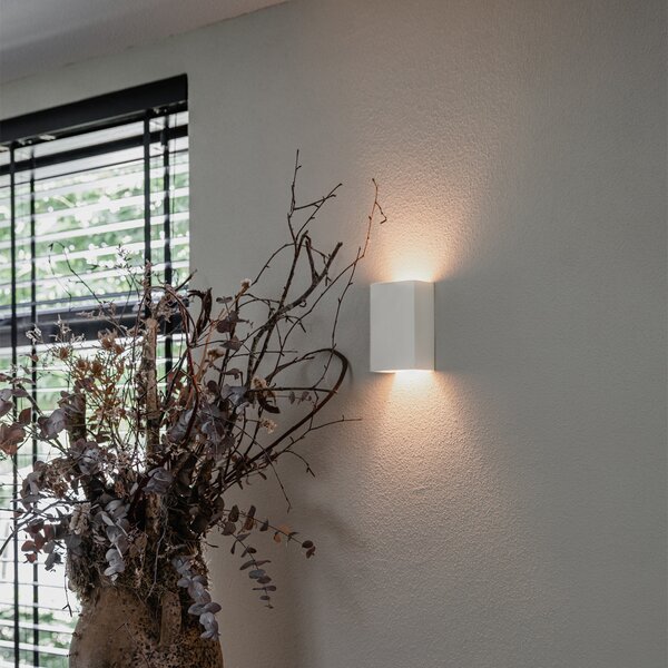 Moderná nástenná lampa biela - Colja Novo
