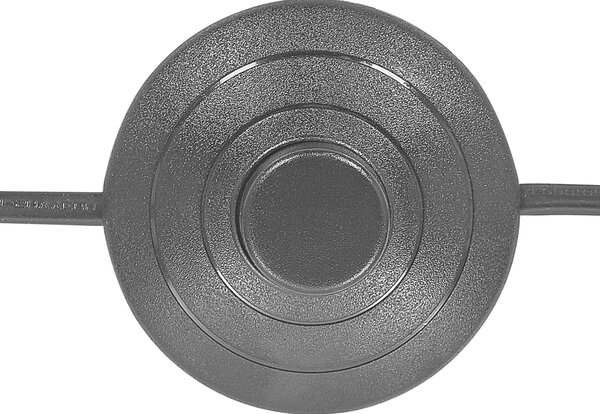 Stojaca lampa čierna oceľ kov matná povrchová úprava 148 cm okrúhle kupolovité tienidlo osvetlenie moderný štýl obývačka spálňa