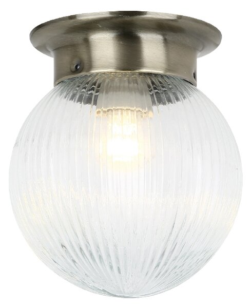 ACA DECOR Stropné svietidlo CAPRI, farba bronzová + číra