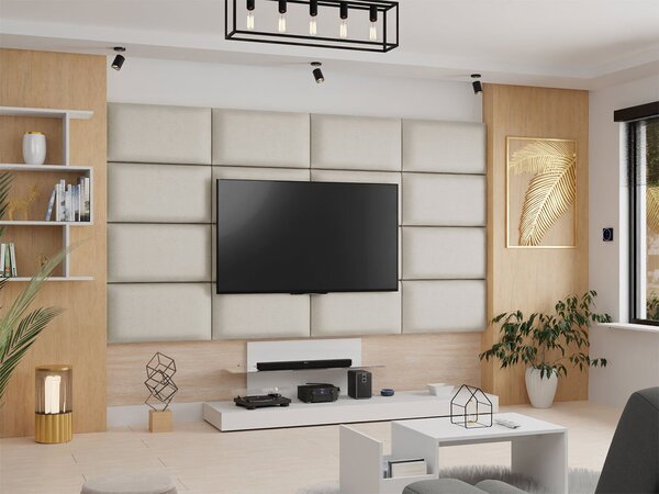 Čalúnený panel na stenu 84x24 PAG - béžový