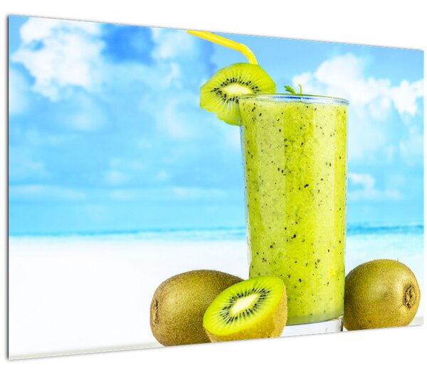 Obraz - kiwi smoothie (90x60 cm)