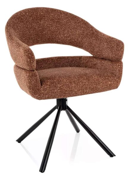 Jedálenská stolička Boron II, hnedá