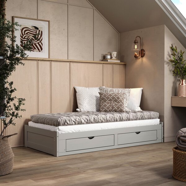 POSTEĽ S VÝSUVNÝM LÔŽKOM 200/100-230 cm, P & B - Detské izby, Online Only