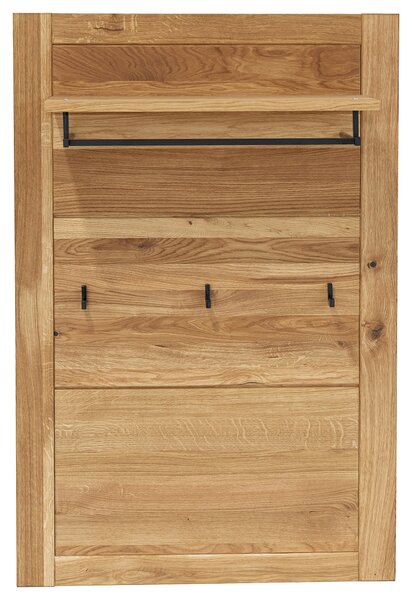 VEŠIAKOVÝ PANEL, farba duba, dub, 80/120/30 cm Linea Natura - Vešiakové steny