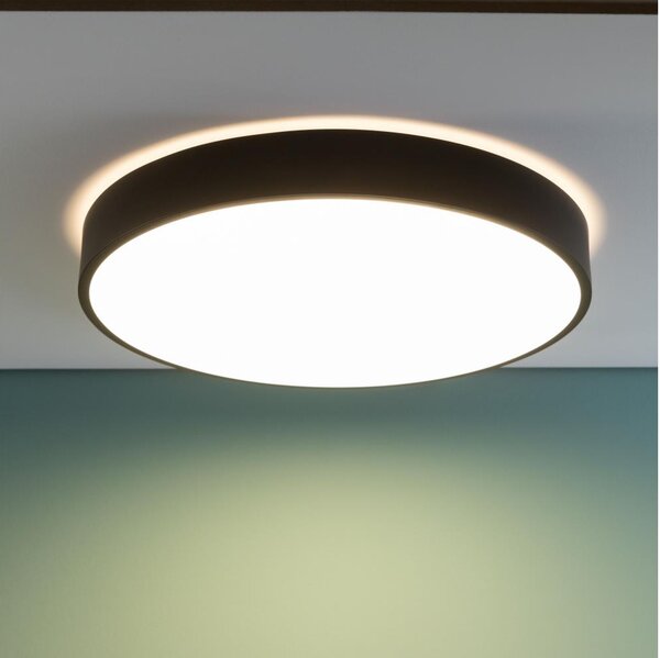 Brilliant - stmievateľné LED stropné svietidlo SLIMLINE LED/60W/230V pr. 49 cm čierne + DO