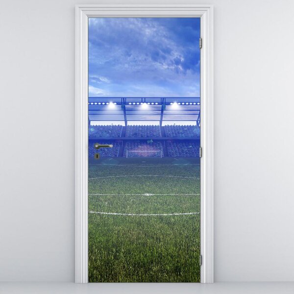 Fototapeta na dvere - Futbalové ihrisko (95x205cm)