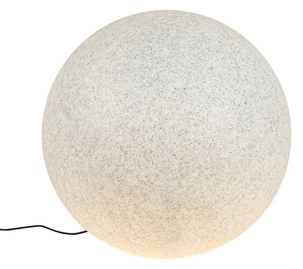 Moderná vonkajšia lampa sivá 77 cm IP65 - Nura
