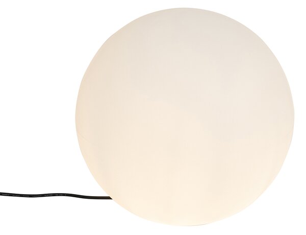 Moderná vonkajšia lampa biela 45 cm IP65 - Nura