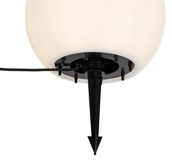 Inteligentná vonkajšia lampa biela 35 cm IP65 vrátane WiFi A60 - Nura