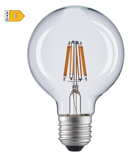 Diolamp LED Globe Filament žiarovka číra G80 10W/230V/E27/4000K/1260Lm/360°