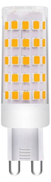 SOLIGHT LED žiarovka číra G9, 230V, 6W, 3000K, 600lm
