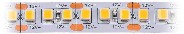 SOLIGHT LED svetelný pás 5m, 198LED/m, 16W/m, 1500lm/m, IP20, teplá biela