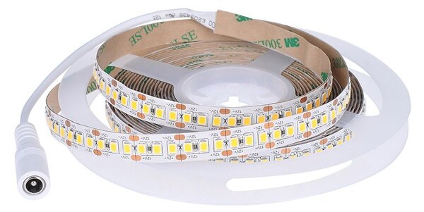 SOLIGHT LED svetelný pás 5m, 198LED/m, 16W/m, 1500lm/m, IP20, teplá biela
