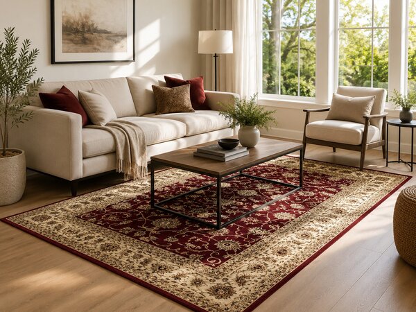 Ayyildiz, Kusový koberec Marrakesh 210 red, 120x170, červená, chodba / predsieň