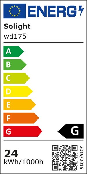 SOLIGHT LED mini panel CCT, prisadený, 24W, 1800lm, 3000K, 4000K, 6000K, štvorcový biely