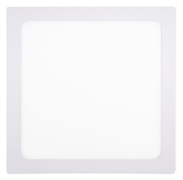 SOLIGHT LED mini panel CCT, prisadený, 24W, 1800lm, 3000K, 4000K, 6000K, štvorcový biely
