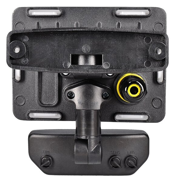 SOLIGHT LED reflektor Quick so senzorom, 10W, 850lm, 4000K, IP44, čierny