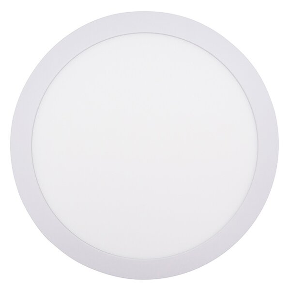 SOLIGHT LED mini panel CCT, prisadený, 24W, 1800lm, 3000K, 4000K, 6000K, okrúhly biely