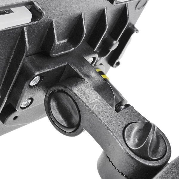 SOLIGHT LED reflektor Quick so senzorom, 10W, 850lm, 4000K, IP44, čierny