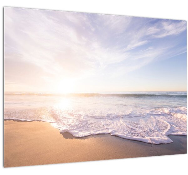 Obraz piesočnatej pláže (70x50 cm)