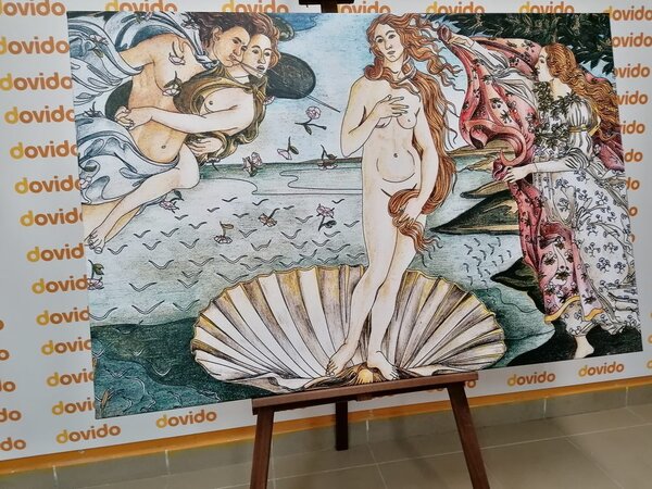 Obraz reprodukcia Zrodenie Venuše - Sandro Botticelli