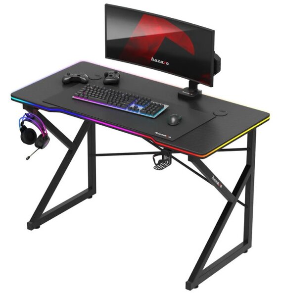 Herný stôl Hero 1.7 RGB čierny