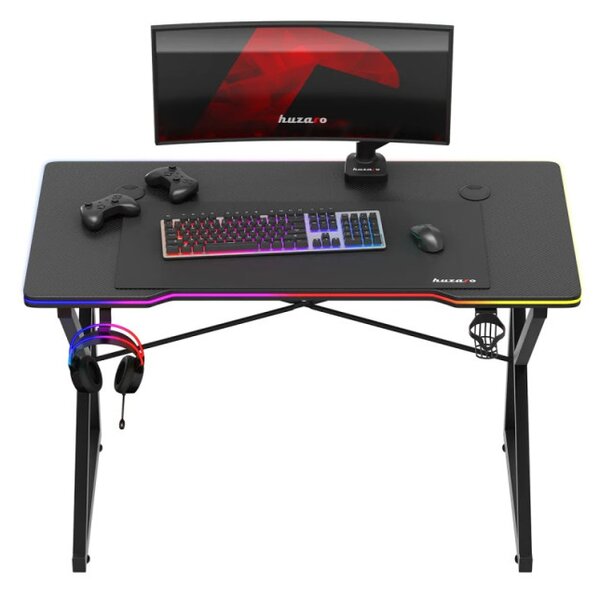Herný stôl Hero 1.7 RGB čierny
