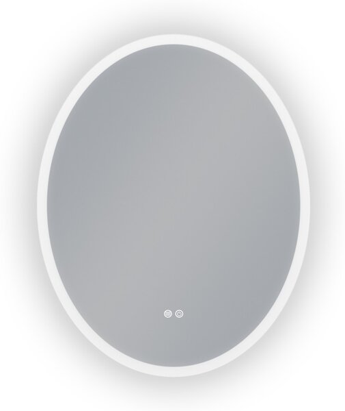 Erga Paola, oválne LED zrkadlo 80x120cm (120x80), 2990 lm, 3 farby svetla, predné a zadné osvetlenie, ERG-V01-302-1280-00