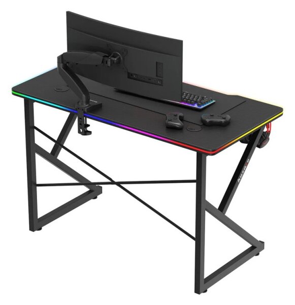 Herný stôl Hero 1.7 RGB čierny