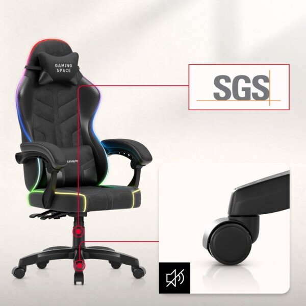 Herná stolička Force 2.7 RGB Black