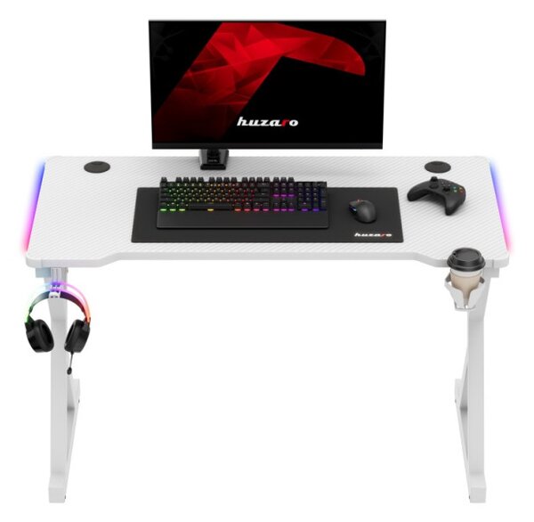 Herný stôl Hero 2.3 RGB biely