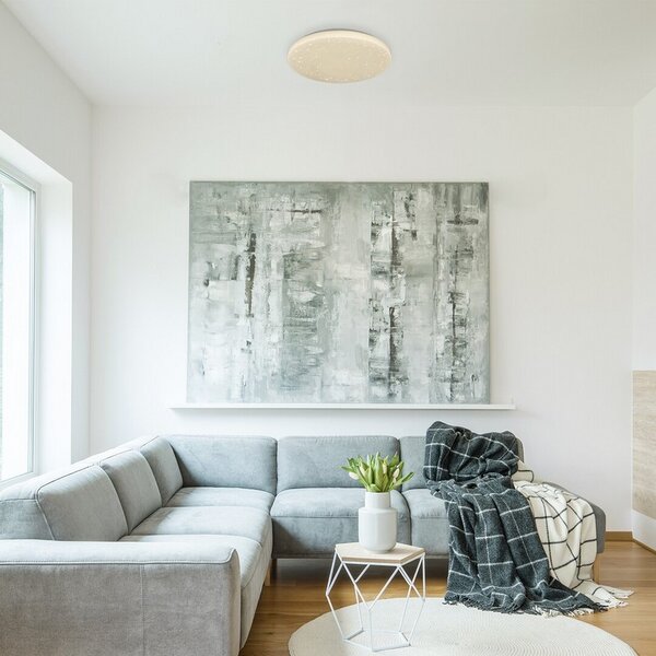Rabalux LED stropné svietidlo Rob 1x32W | 2600lm | 4000K | IP20 - hviezdny efekt